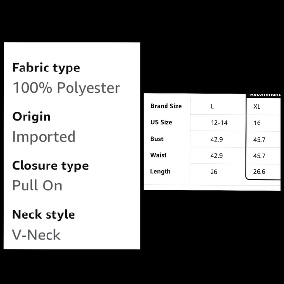 Elegant Black Lace Sleeve Top XL - Picture 6 of 6